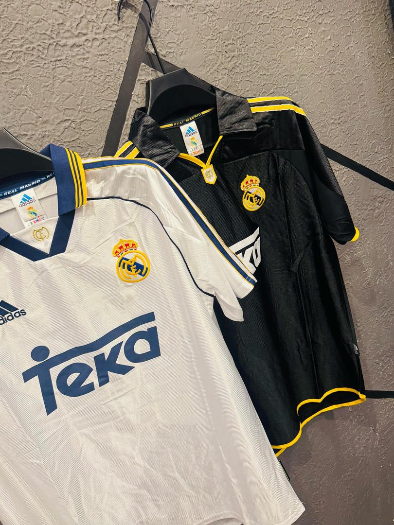 Real Madrid 1998–2000 Home & Away Jerseys