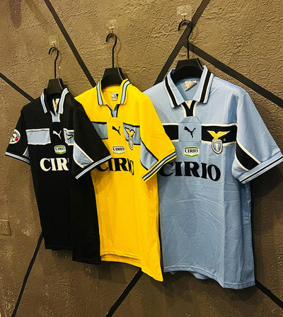 Lazio 1998–1999 Home, Away & Third Jerseys