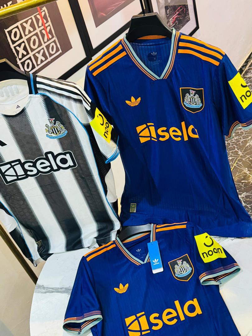 Newcastle United 2024/25 Home and Away Jerseys